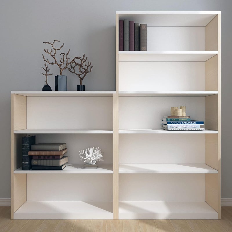 Decotalk ورق لاصق أبيض 200"×12" لدواليب المطبخ ورق حائط أبيض قابل للإزالة لأسطح الجدران ورق لاصق أبيض غير لامع مقاوم للماء ورق حائط أبيض صلب لاصق ذاتي - Image 5